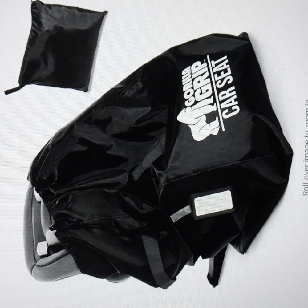 Gorilla Grip Car Seat Cover - Black, new